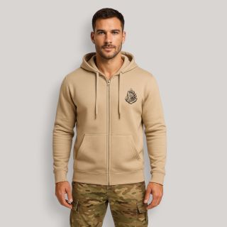 Sweat-shirt zippé para Colo Light sand