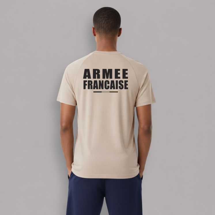 T-shirt Armée Française BV CONTROL DRY Coyote 