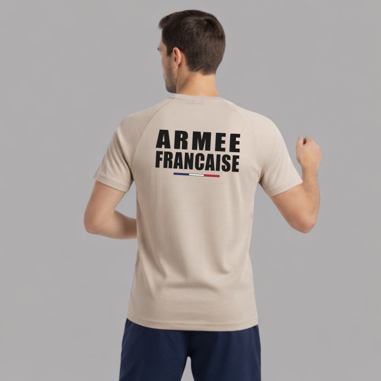 T-shirt Armée Française CONTROL DRY Coyote 