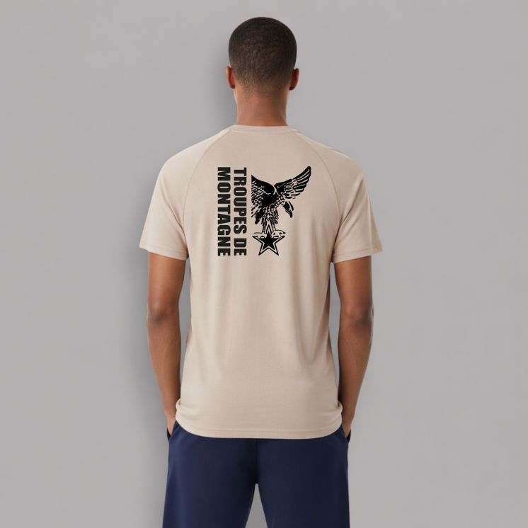 Tee-shirt Montagne design CONTROL DRY Coyote