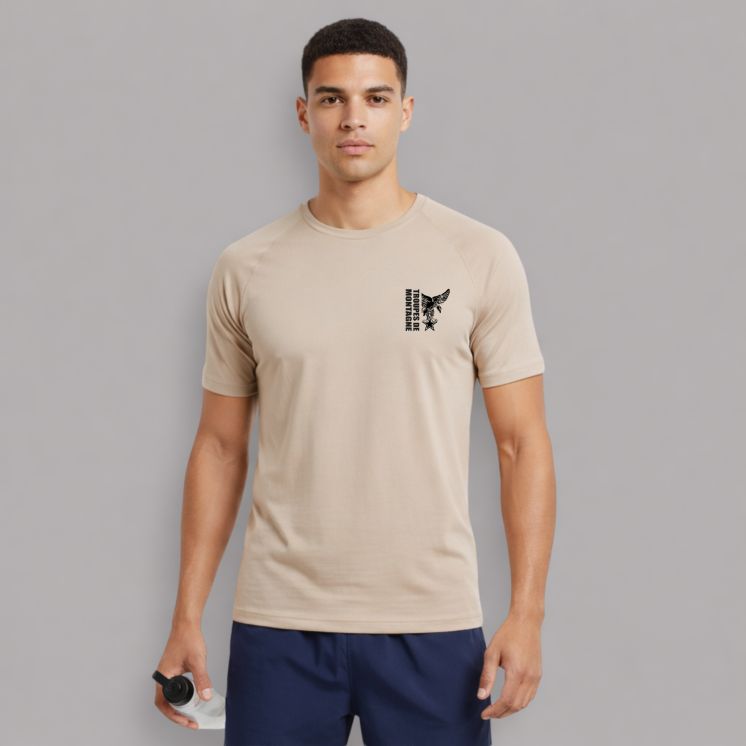 Tee-shirt sans manche Montagne design Coyote