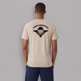 T-shirt Troupes aéroportées CONTROL DRY Coyote