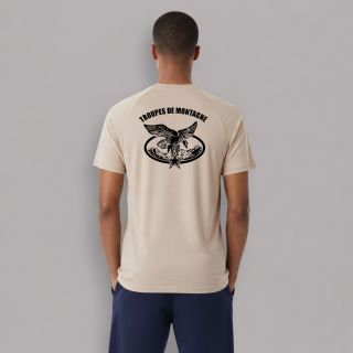 T-shirt Troupes de Montagne CONTROL DRY Coyote