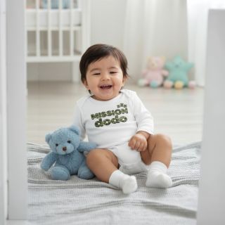 Body mini soldat Mission Dodo blanc