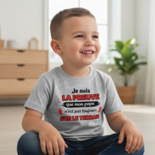 T-shirt minis soldats – Papa à la Maison