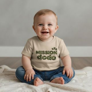 T-shirt mini soldat Mission Dodo sable