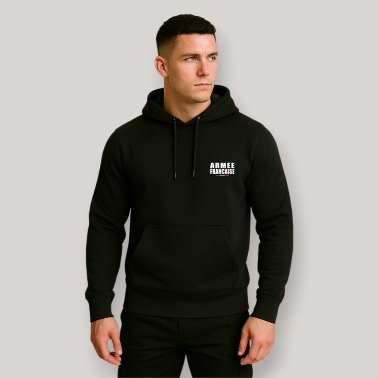 Sweat-shirt Armée Française Noir