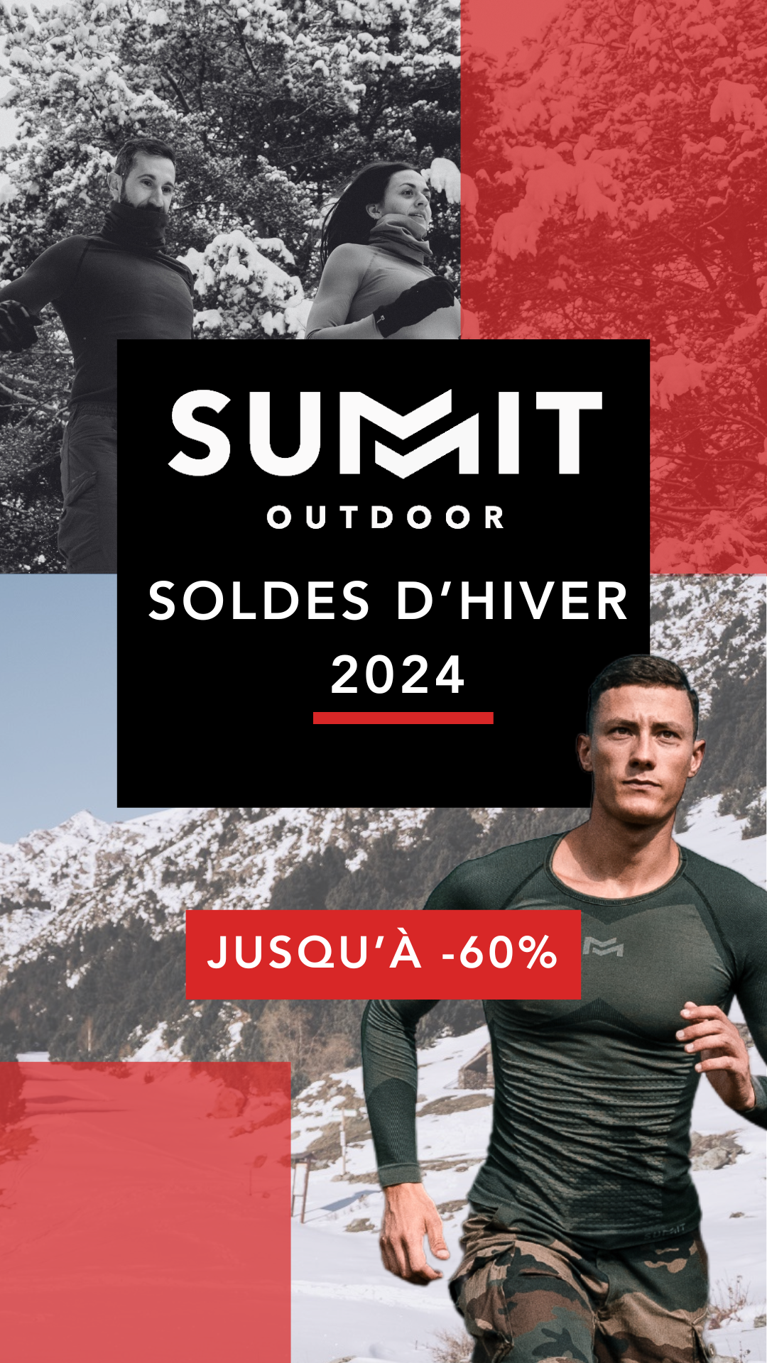 Soldes Homme 2024 - Hiver - 30%, 40%, 50%
